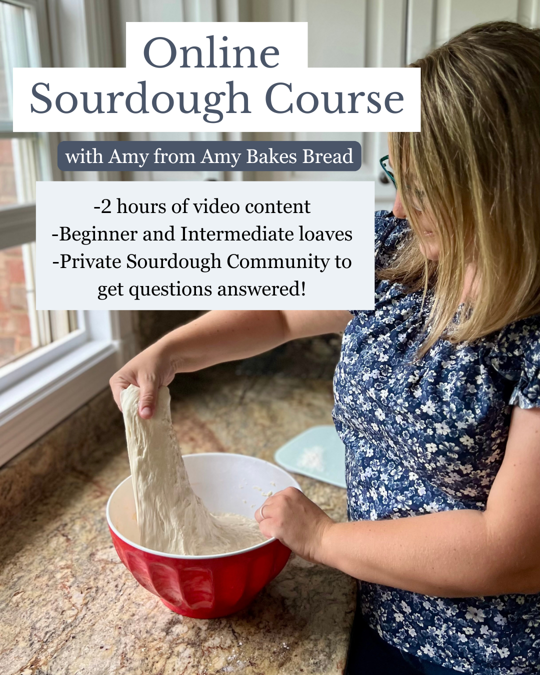 Online Sourdough Course - with Amy from Amy Bakes Bread