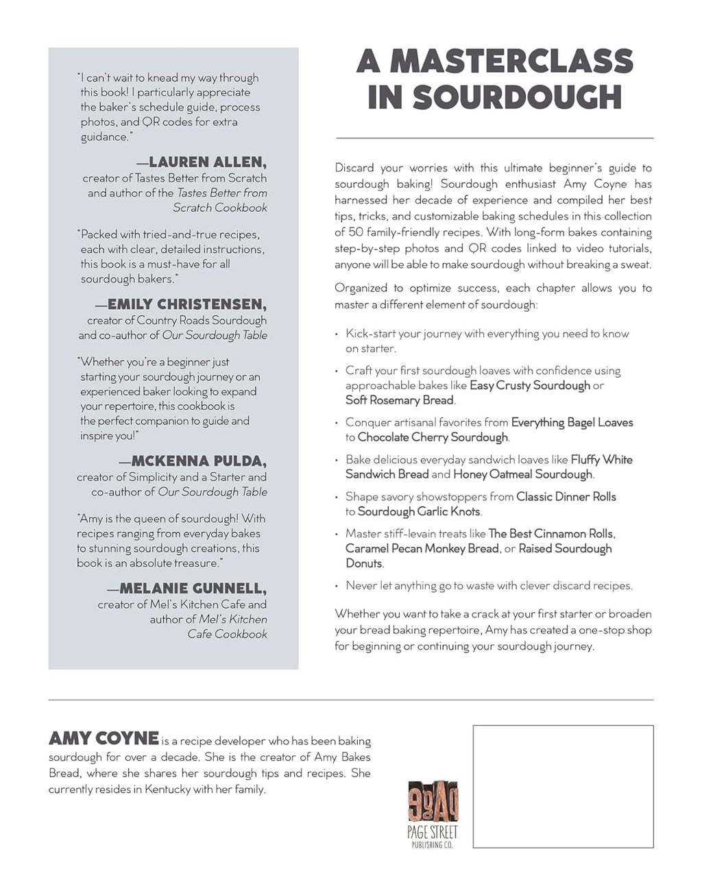 Cookbook - The Beginner's Guide to Sourdough - Signed Copy